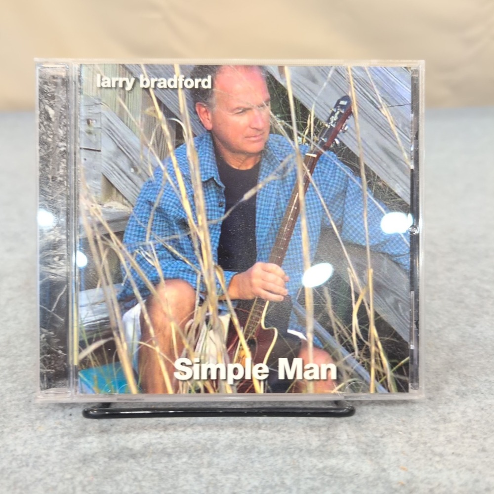 Larry Bradford Simple Man CD Country Folk Music Album - Picture 1 of 2